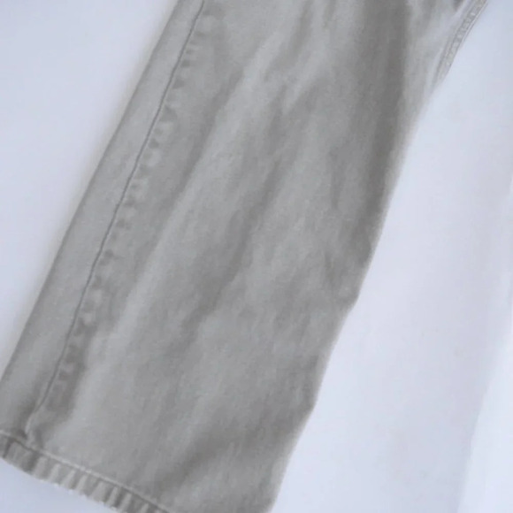 Nevada Cream Denim Straight Leg Jeans - Vintage - Size 38x32 - Picture 7 of 12